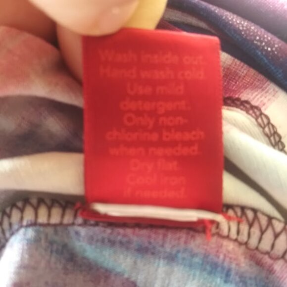 Jennifer Lopez multicolored striped XS women's striped blouse - Picture 13 of 13